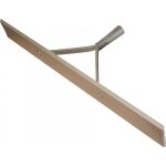 Fp - racloir goudron alu profil bois 700 / 90mm