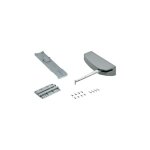 Kit boitier push to move pour ferrure wing line l et s - force lourd - finition gris - ferrage � gauche ...