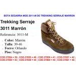 Fplus - bottes de trekking segarra mod. 3011 - m en daim marron taille 42