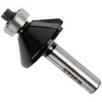 Fraise � chanfreiner avec roulement � billes carbure stier (hw) � 28, 6 mm diam�tre de queue 8 mm