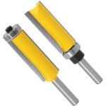 Fraise � d�fonceuse 8mm ? lot de 2 pi�ces ? acier tremp� et carbure ? roulements sup�rieurs et inf�rieurs ...