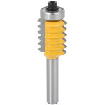 Fraise de menuiserie 8 x 24 mm pour portes � cadre, coupe multi - dents pour bois