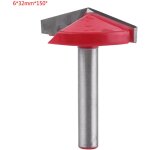 Fraise � rainurer, fraise en carbure de tungst�ne en v pour la gravure cnc, outil � bois pour fraise ...