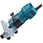 Fraiseuse à immersion makita 3709 6 mm, 530 w, 3 000 tr / min, avec base fixe Fraiseuse à immersion makita 3709 6 mm, 530 w, 3 000 tr / min, avec base fixe
