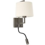 Frame applique murale vieil or / beige avec lecteur led 20173 - 02