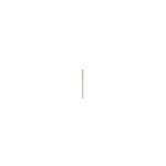 [qualite francaise] - poteau depart pour montage traversant c�ble fixation � l'anglaise - hauteur 1500mm ...