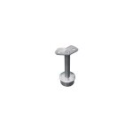 [qualite francaise] - support main courante d'angle pour tube �42, 4mm - hauteur 80mm ouverture 135� ...
