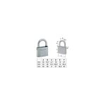 Cadenas euromarine marine en laiton chrom� � anse normale pl120 - mm. 30 (pl1203000)