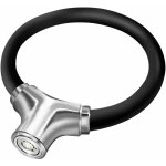 De frein � disque de jante de v�lo cadenas � anneau antivol � c�ble en acier portable (noir)