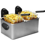 Frifri - friteuse double et mixte 2x3. 5l inox f1968