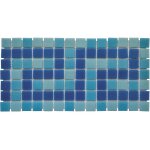 Frise grec petit modele miscella blu 1 pi�ce 15, 2 x 30, 5 cm casa linea