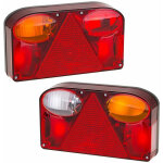 Paire de feux droit et gauche pour remorque tracteur