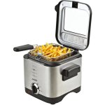 Friteuse 900w profonde 1, 5 l - filtre dans le couvercle - mesko ms 4910
