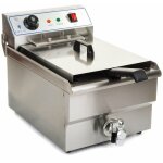 Helloshop26 - friteuse acier inox 1 bac 10 litres cuve et resistance amovible robinet vidange professionnelle ... Helloshop26 - friteuse acier inox 1 bac 10 litres cuve et resistance amovible robinet vidange professionnelle ...