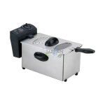 Suinga - friteuse électrique 2, 5 litres 2000 w thulos, acier inoxydable, zone froide - thermostat réglable ... Suinga - friteuse électrique 2, 5 litres 2000 w thulos, acier inoxydable, zone froide - thermostat réglable ...