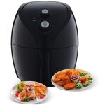 Friteuse � air chaud - airfryer (sans odeur) - 2. 6l - 1400w - triomph etf1800