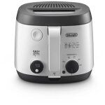 Friteuse - delonghi - fs3053 - 2 l - 1700 w - 29, 3 x 41, 7 x 23, 2 cm - gris / noir