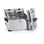 Kitchenchef - friteuse double 2x3. 5l 4000w inox - kitchen chef - kcpfr70x