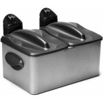 Frifri - friteuse double et mixte 2x3. 5l inox f1968 Frifri - friteuse double et mixte 2x3. 5l inox f1968