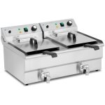 Friteuse électrique - royal catering - puissance : 2 x 3 000 w - 2 x 16 l au total / 2 x 13 l d?huile ... Friteuse électrique - royal catering - puissance : 2 x 3 000 w - 2 x 16 l au total / 2 x 13 l d?huile ...