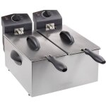 Friteuse inox 2x3l 2x1800w tristar fr - 6937