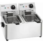 Friteuse professionnelle - 2 cuves de 4 litres - bartscher