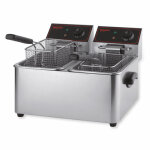 Friteuse professionnelle � poser inox 2 x 5 litres - pujadas