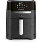 Friteuse sans huile tefal easy fry & grill precision ey505815 4, 6 l noir 1550 w