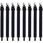 Frixovel - 8pcs tendeur drap housse lit drap r�glable, tendeurs de maintien, convient � tous lits et ...