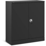 Fromm&starck - armoire en mtal - 102 cm - 2 tagres  tagre - anthracite