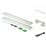 Festool fs 1400 / 2 - kp rail de guidage 2 pices 1400 mm pour scie  main, scie plongeante et scie sauteuse ...