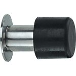 Fsb - butoir de porte mural 38 3880 alu naturel / f1 l. 120mm - 0 38 3880 00002 0105