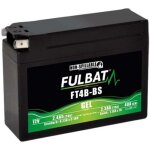 Fulbat - batterie moto gel yt4b - bs / ft4b - bs 12v 2. 3ah