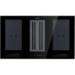 Klarstein - full house 2. 0 systme down air table  induction + hotte aspirante 271 m / h a +