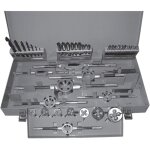 Fulmen - coffret m�tal de 21 tarauds + 7 fili�res + 7 forets + accessoires