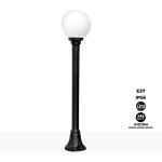 Lampadaire ext�rieur fumagalli led 'globo mizar / g250' 8. 5w e27 - - noir