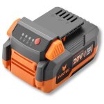 Fuxtec - batterie 20v fx - e1b5ah - accu lithium - ion 5ah pour outils sans fil - indicateur led - compatible ...