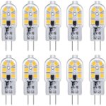 G4 10 ampoules � led 12v 2w blanc froid 6000k, 200lm, �quivalent halog�ne g4 double broche 10w 20w, led ...