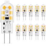G4 2w led ampoule, 20w ampoules halog�nes �quivalentes, blanc chaud 3000k, 200lm, 12x smd, 12v ac / dc ...