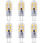 G4 led 2w 12v ac / dc blanc froid 6000k pour hotte aspirante, 200lm, �quivalent ampoule halog�ne g4 10w ...