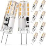 G4 led ampoule, 1. 4w equivalent 10w halog�ne lampe, ac / dc 12v, blanc chaud 3000k, 100lm, non - dimmable, ...
