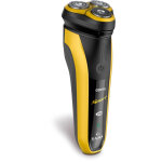 Ga. ma gm0608 rasoir pour homme rasoir rotatif tondeuse noir, jaune