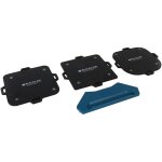 Gabarits d'angle pour d�fonceuse ? lot de 4 ? rayon de 1 / 8' � 1' ? pour coupes pr�cises � 90� ? poign�e ...