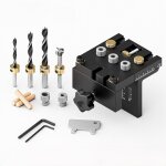 Gabarit de per�age 6 / 8 / 10 / 15mm kit de gabarit de goujon � centrage automatique pour le travail ...