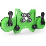 Gabarit de per�age r�glable de 4 � 83 mm avec double ventouse, positionneur de fixation, guide de per�age ...