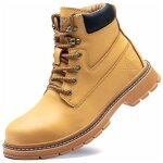 Gabrielle chaussure de securite homme femmes bottes de travail cuir imperm�ables legere embout en acier ...