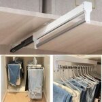Gabrielle - ineasicer tringle � v�tements extensible pour retirer les cintres - barre t�lescopique r�glable ...