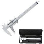 Gabrielle pied � coulisse, 150mm / 0. 02mm pied � coulisse vernier analogique en acier inoxydable, haute ...