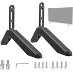 Gabrielle - pieds de support tv universels, support tv pour t�l�viseurs de 32 � 75 pouces, base stable ...