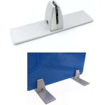Gabrielle - pinces verre r�glable en alliage d'aluminium pince de table en plexiglas support de cloison ...